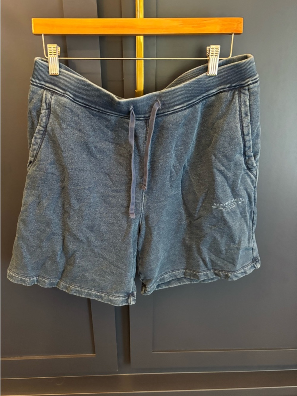 Vineyard Vines mens Blue Drawstring Shorts